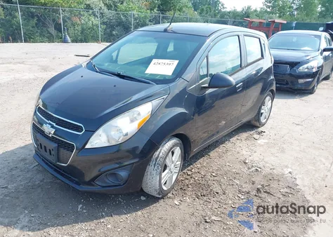 2014 Chevrolet Spark 1Lt Auto from USA, damaged, VIN KL8CD6S97EC502325